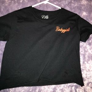 Baby girl Cropped Shirt